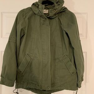 Army green jacket